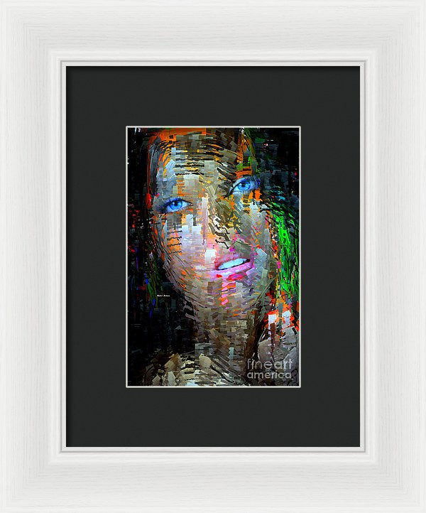 Framed Print - Blue Eyes