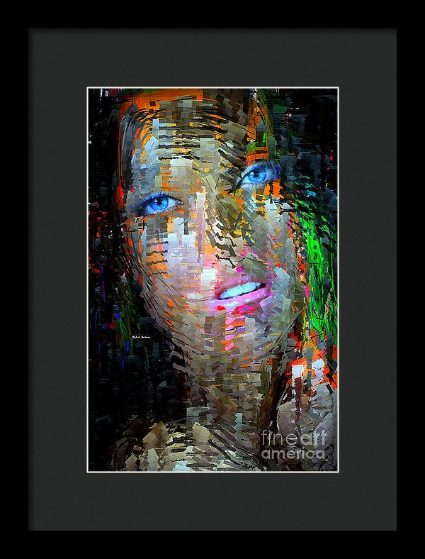 Framed Print - Blue Eyes