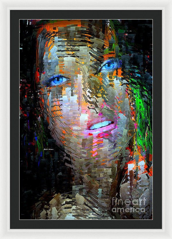 Framed Print - Blue Eyes