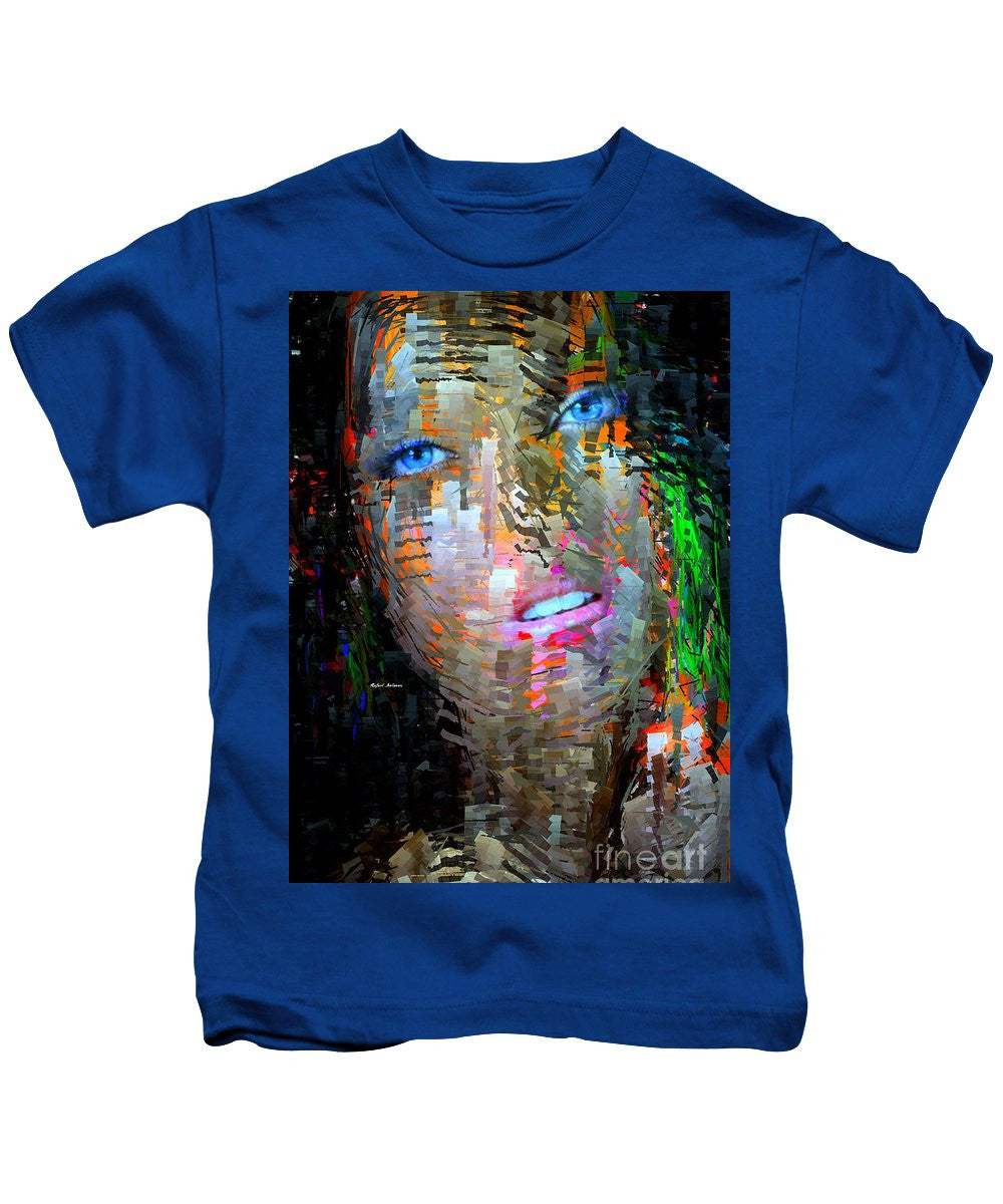 T-shirt pour enfant - Yeux bleus