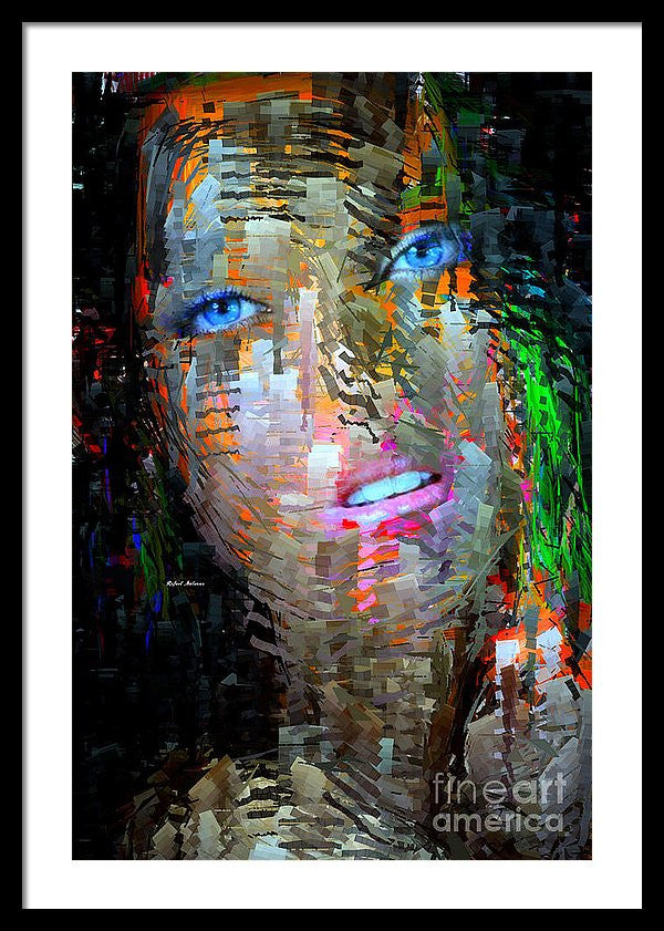 Framed Print - Blue Eyes