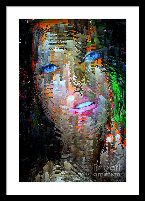 Framed Print - Blue Eyes