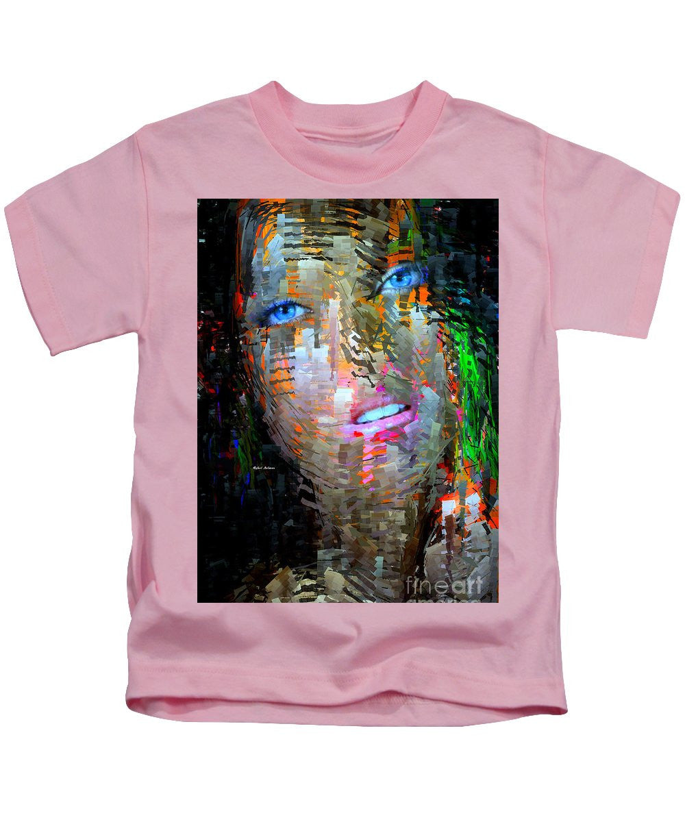 T-shirt pour enfant - Yeux bleus