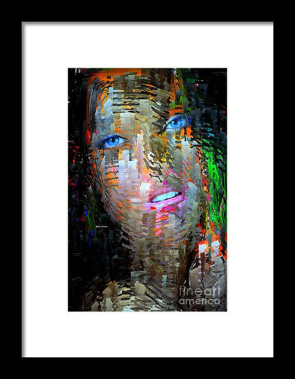 Framed Print - Blue Eyes