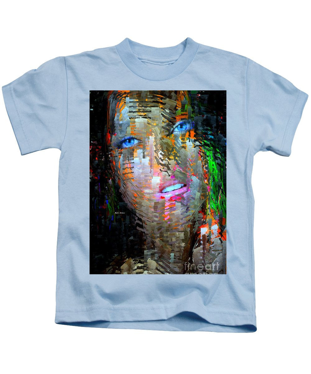 T-shirt pour enfant - Yeux bleus