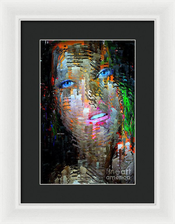 Framed Print - Blue Eyes