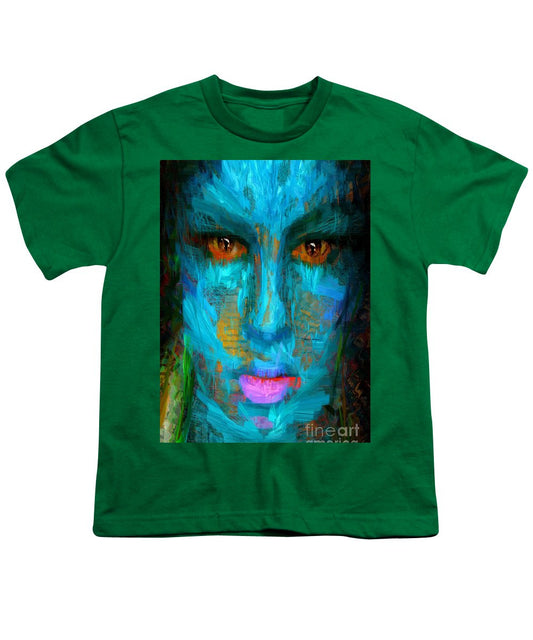 Youth T-Shirt - Blue Face