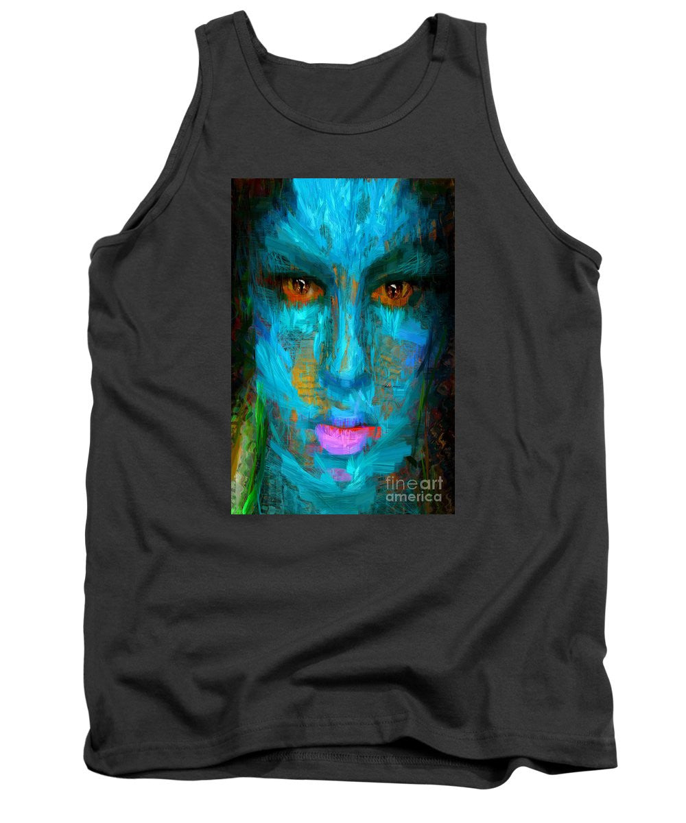 Tank Top - Blue Face