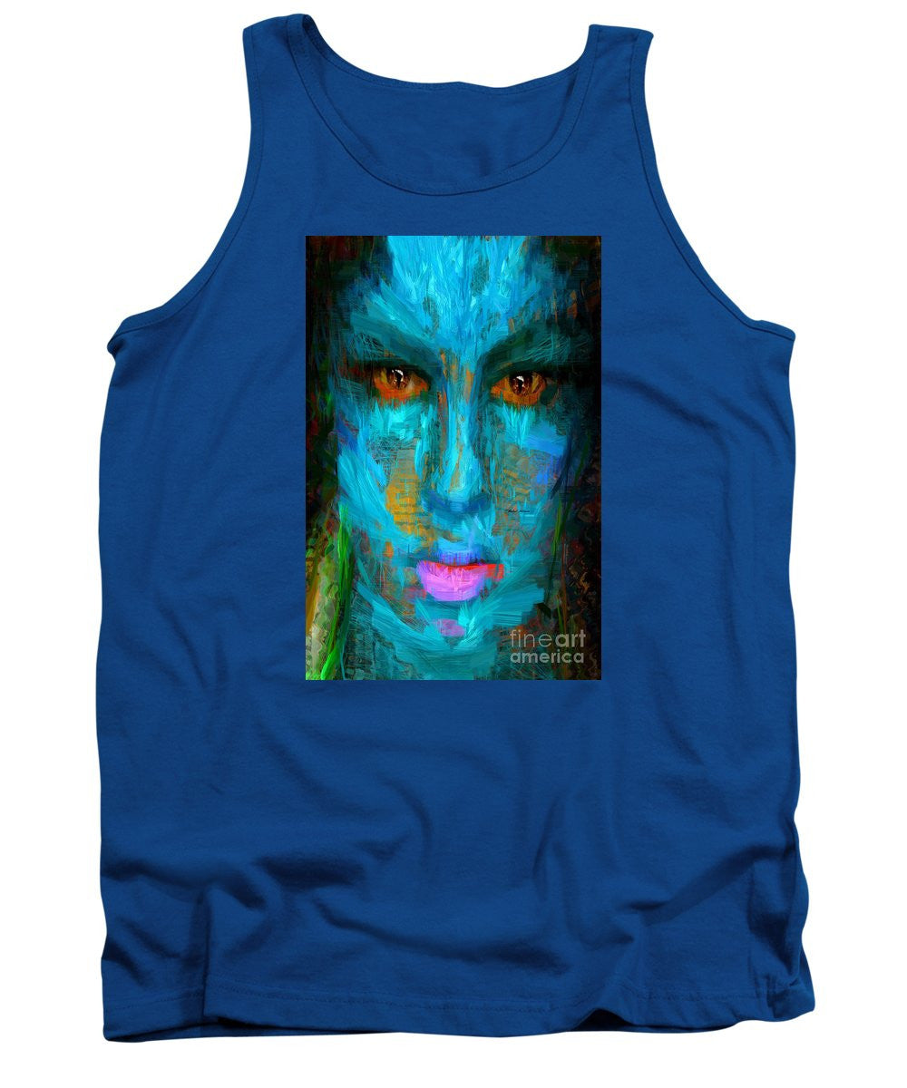 Tank Top - Blue Face