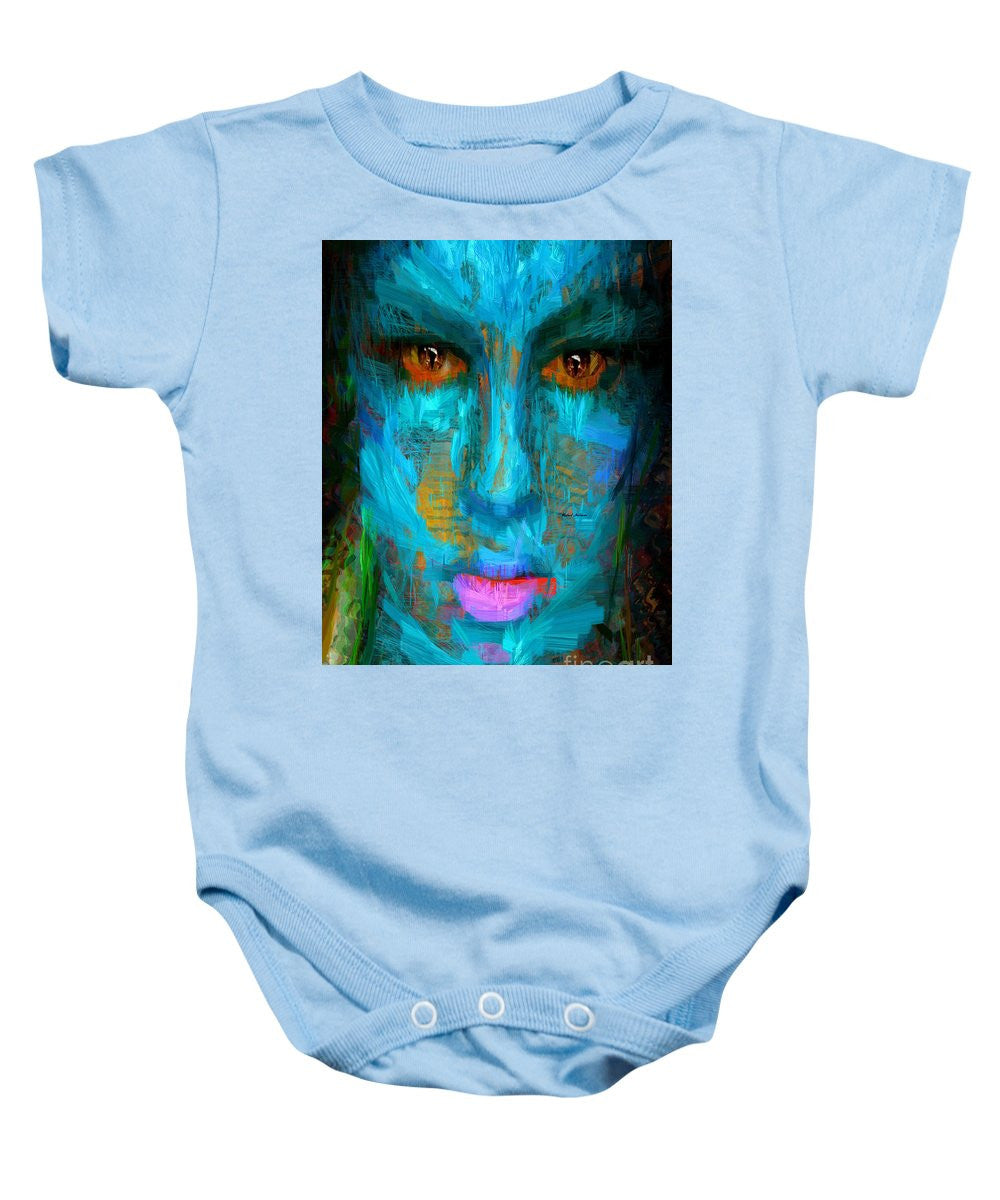 Baby Onesie - Blue Face