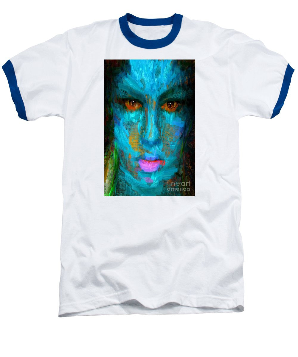 Baseball T-Shirt - Blue Face