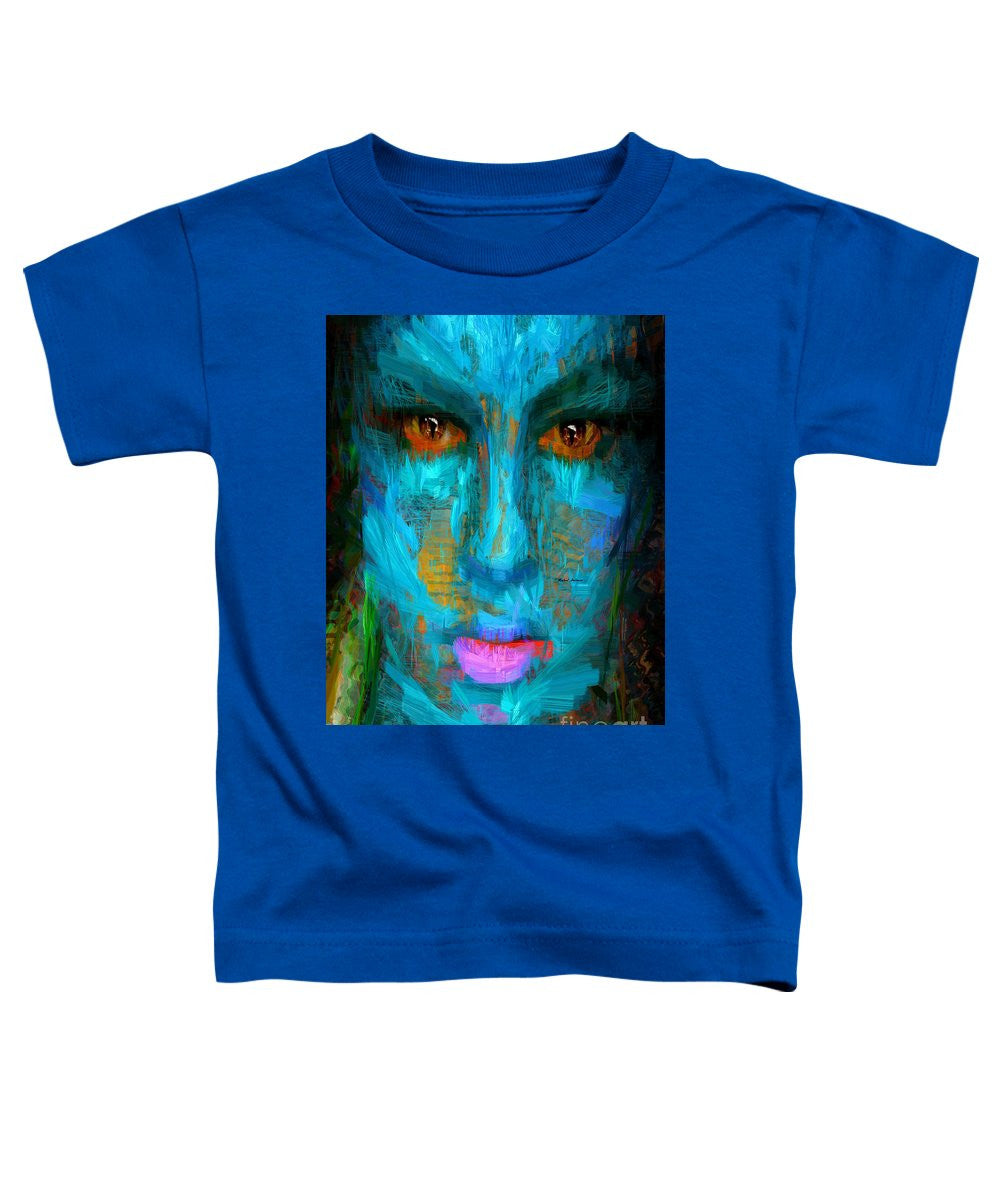 Toddler T-Shirt - Blue Face