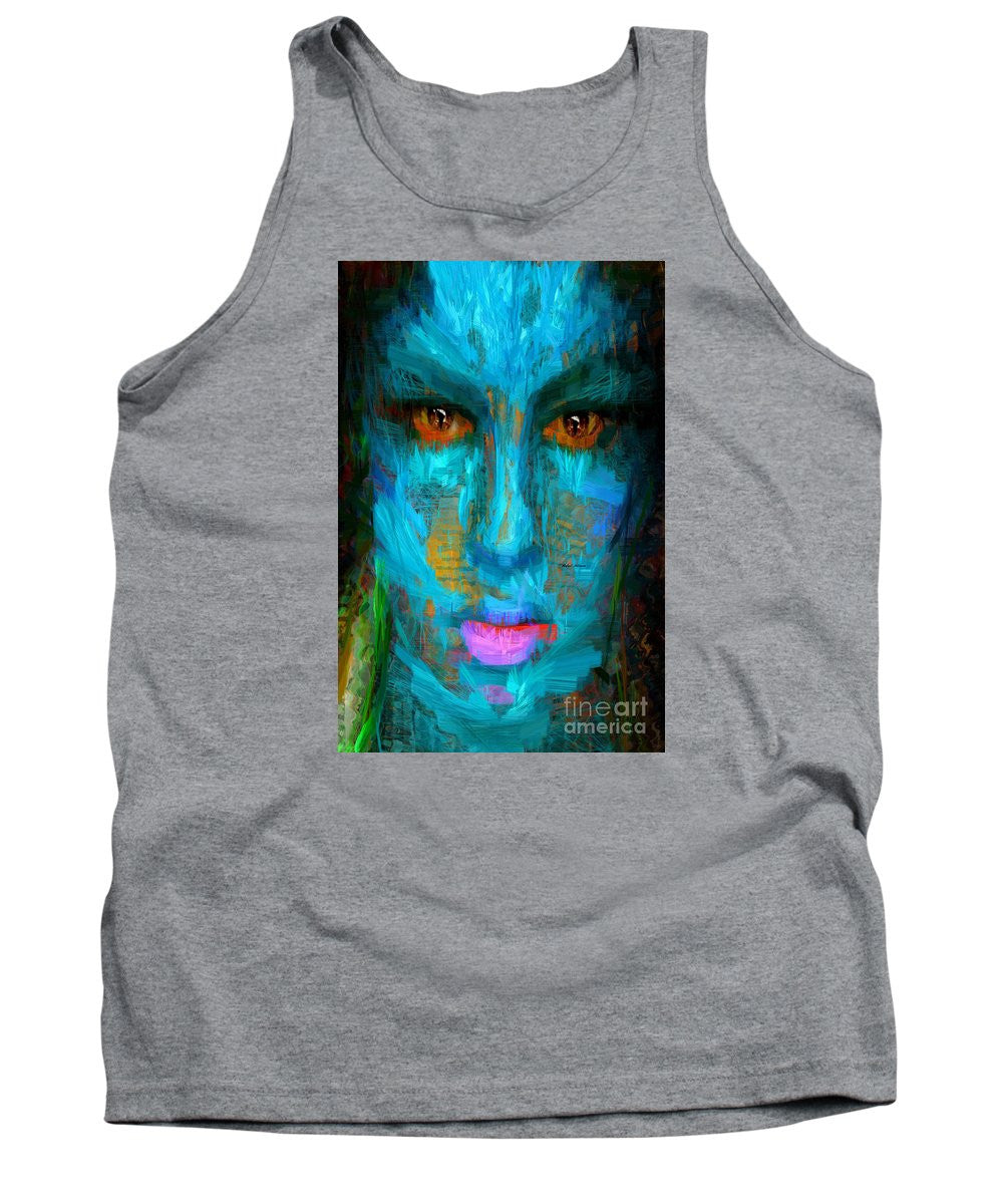 Tank Top - Blue Face