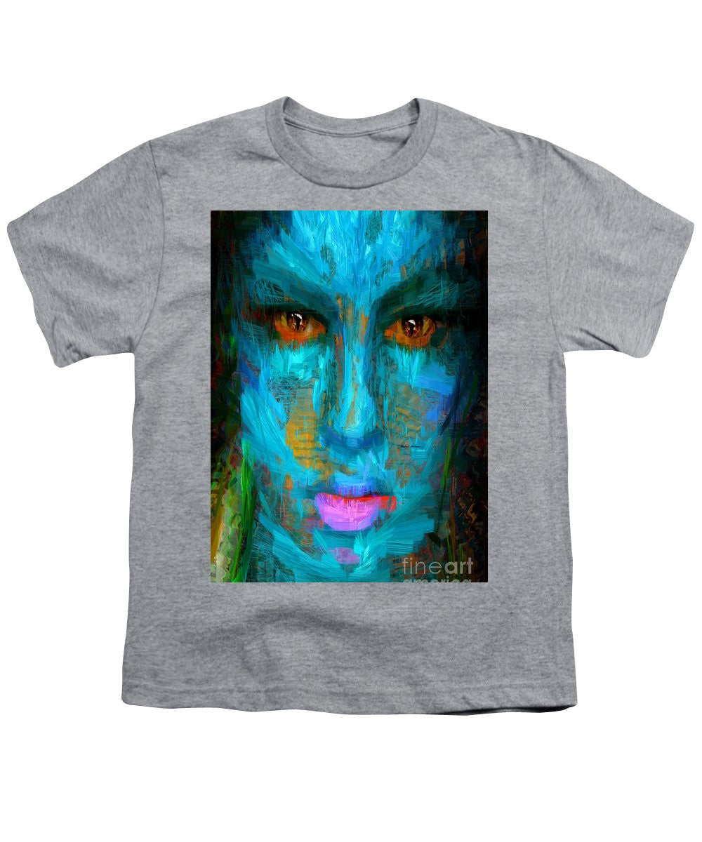 Youth T-Shirt - Blue Face