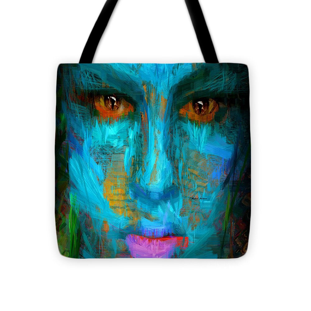 Tote Bag - Blue Face