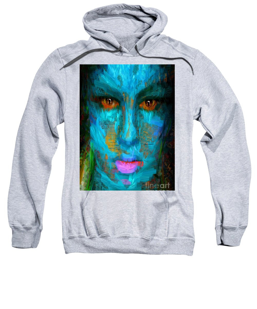 Sweatshirt - Blue Face