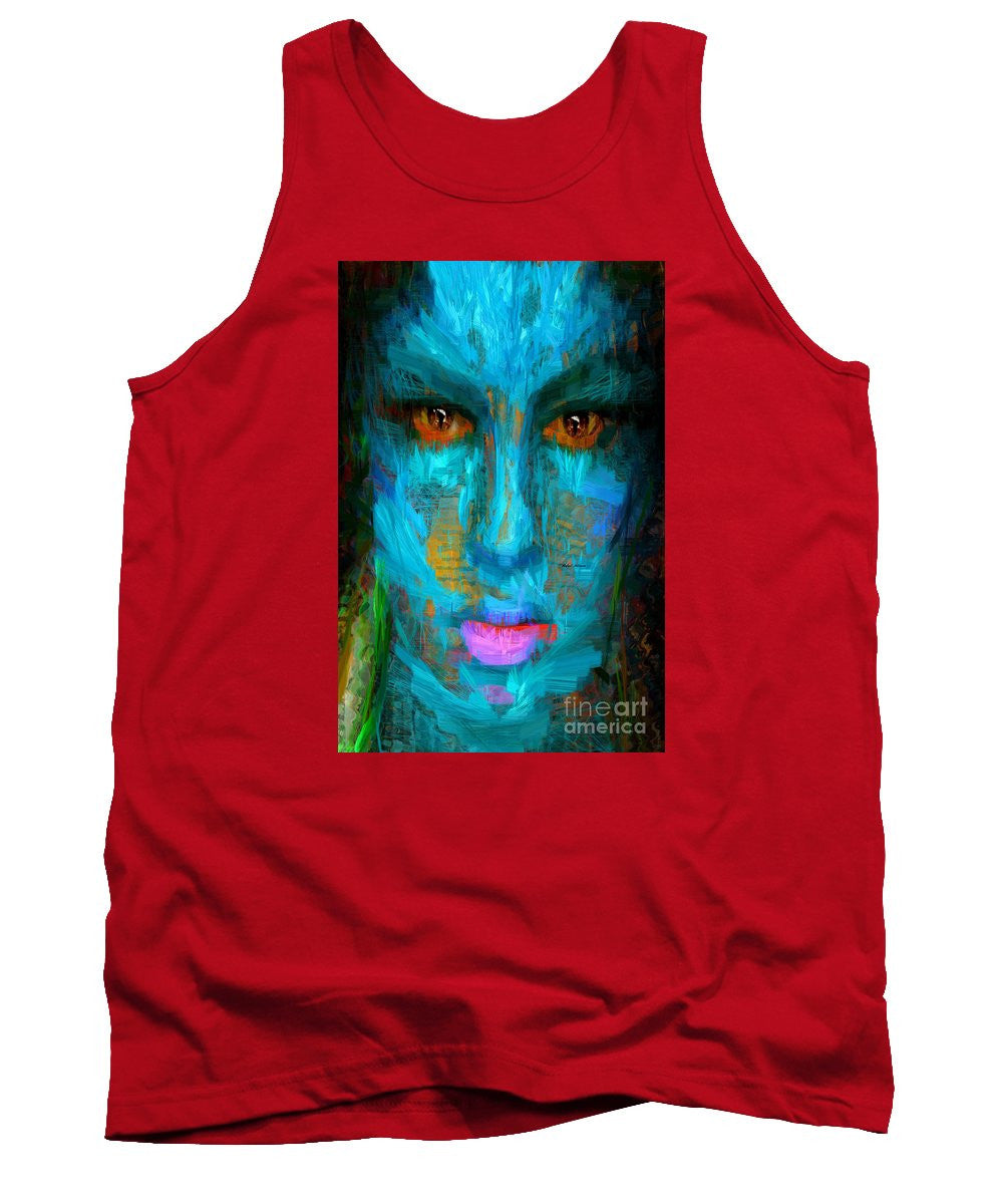 Tank Top - Blue Face