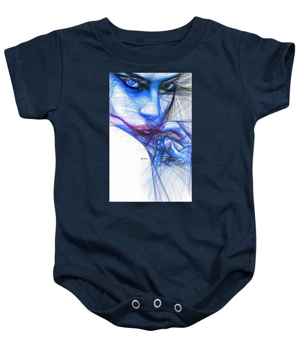 Baby Onesie - Blue Mood