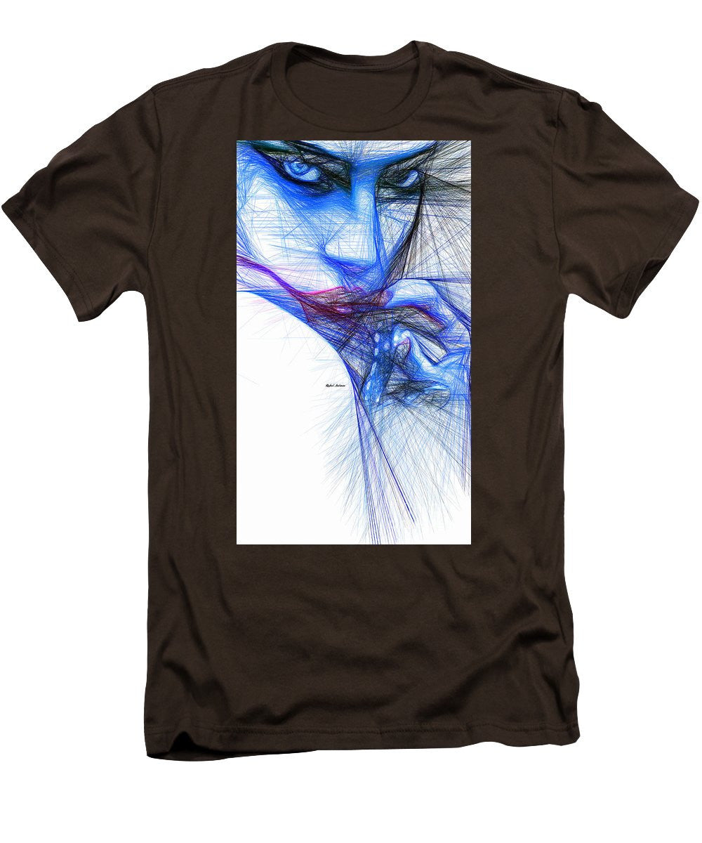 T-shirt pour homme (coupe ajustée) - Blue Mood