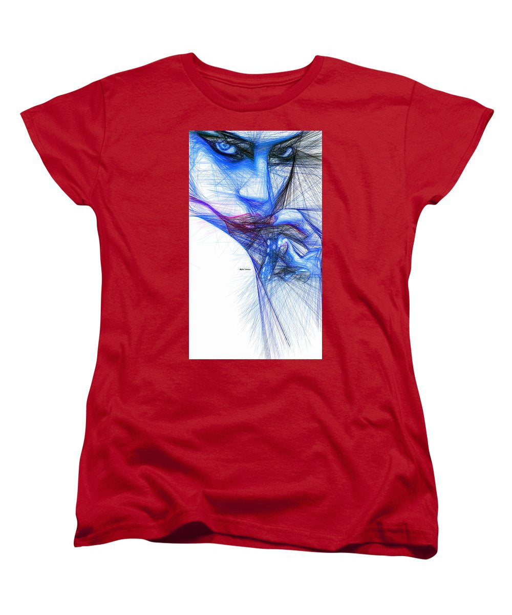 Women's T-Shirt (Standard Cut) - Blue Mood