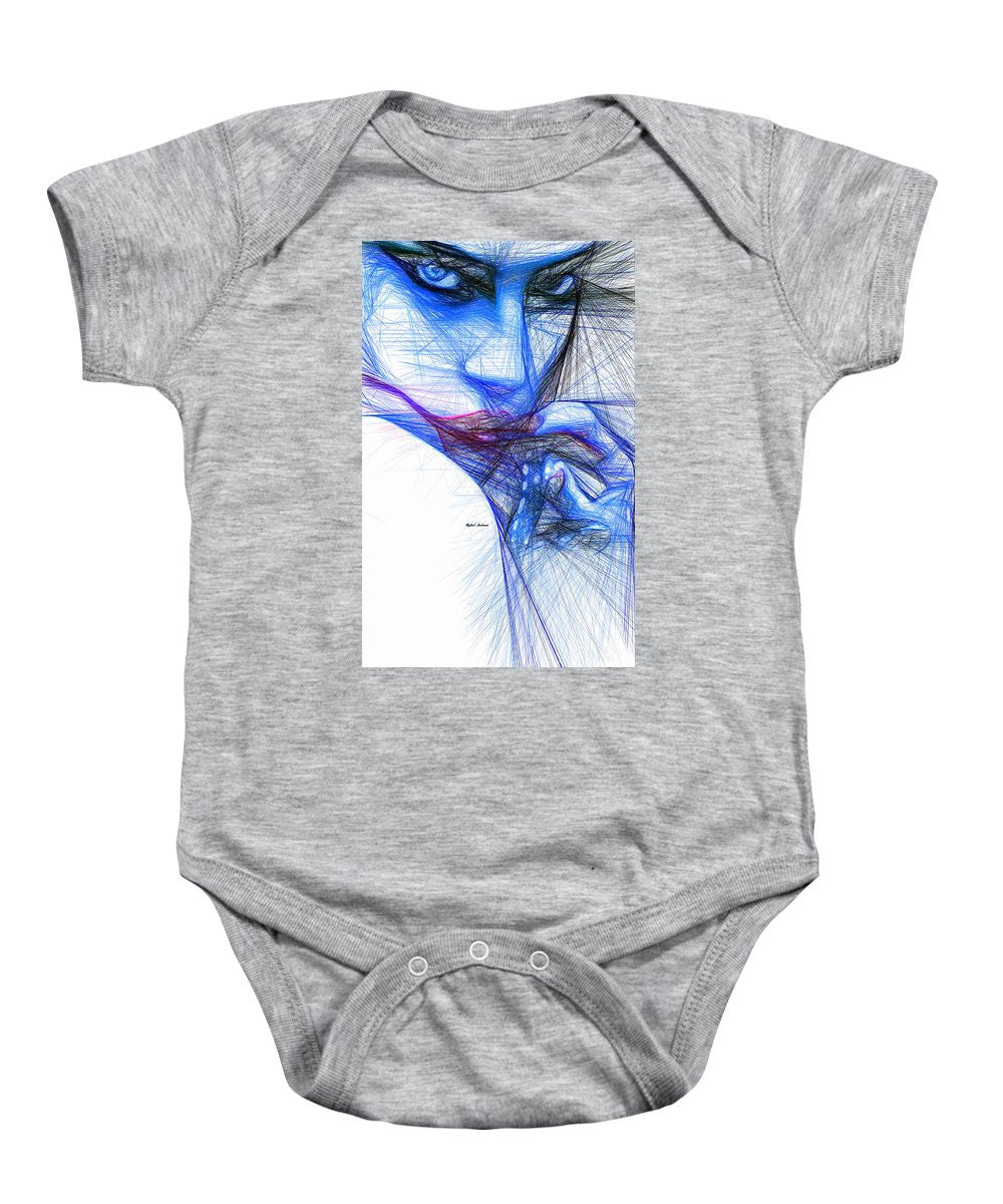 Baby Onesie - Blue Mood