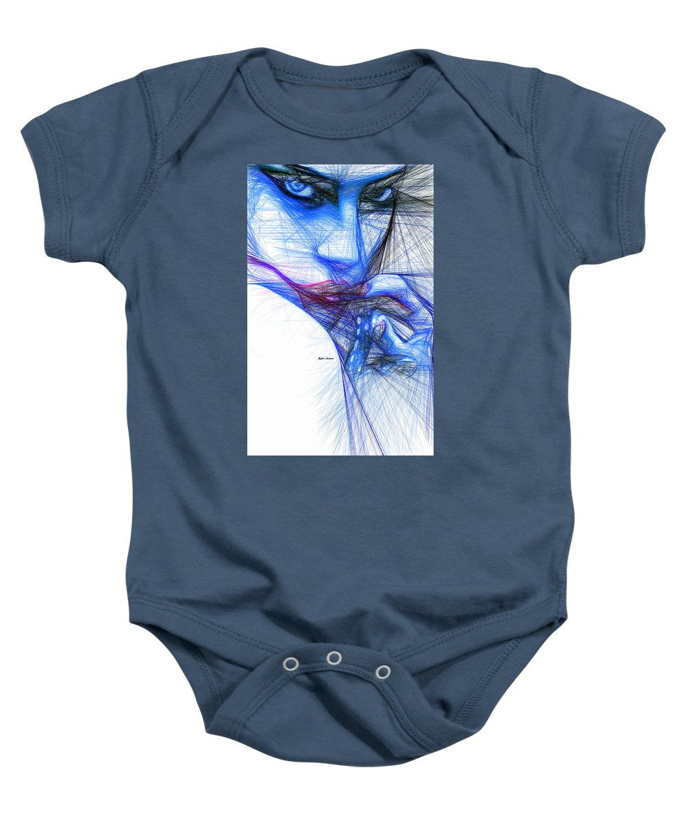 Baby Onesie - Blue Mood