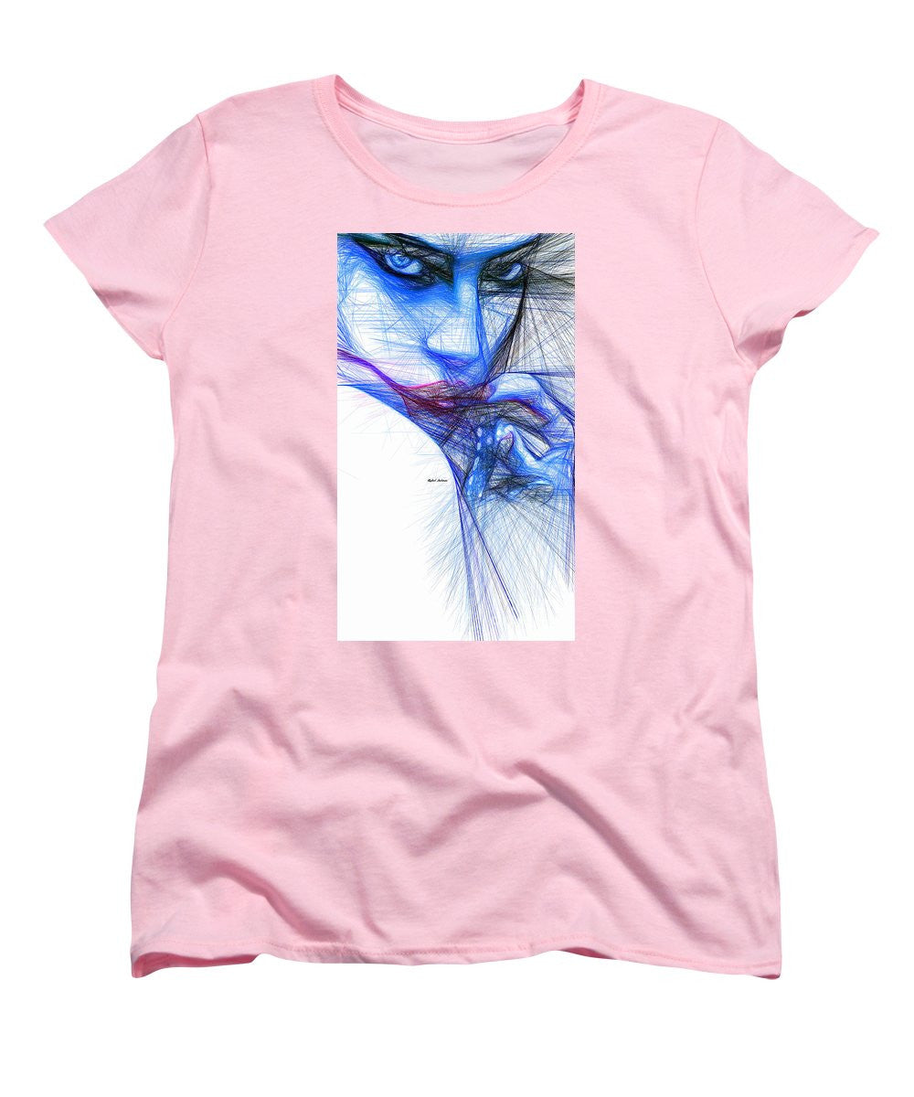 Women's T-Shirt (Standard Cut) - Blue Mood