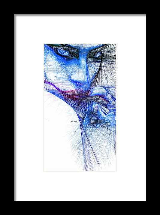 Framed Print - Blue Mood