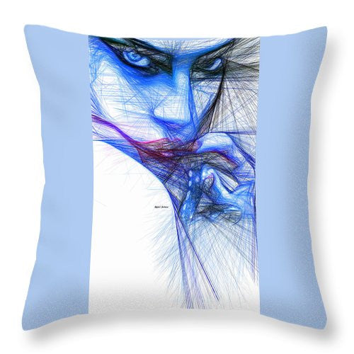 Throw Pillow - Blue Mood