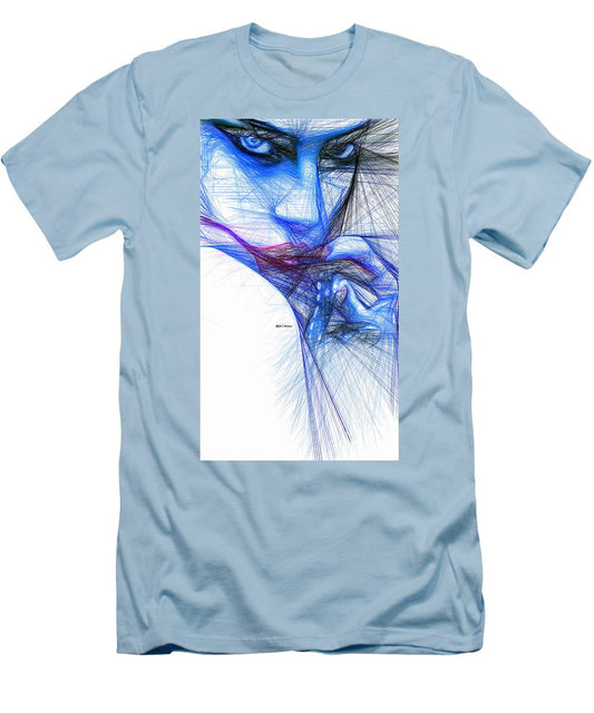 T-shirt pour homme (coupe ajustée) - Blue Mood