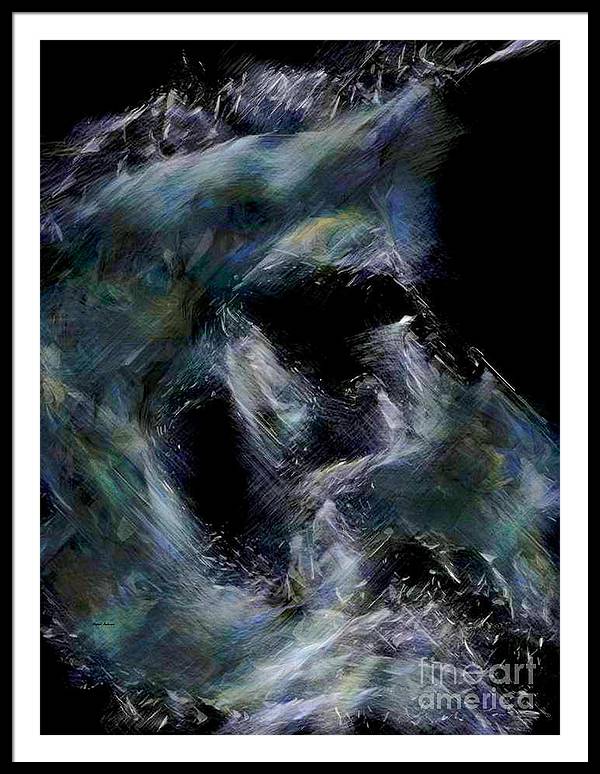 Blue Wave - Framed Print