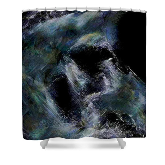 Blue Wave - Shower Curtain