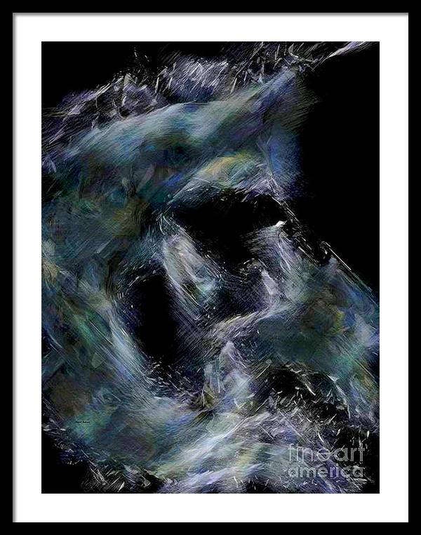 Blue Wave - Framed Print