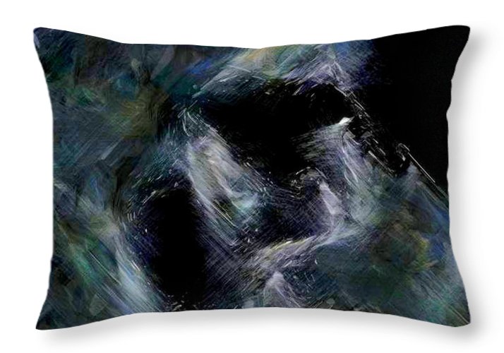 Coussin décoratif Blue Wave