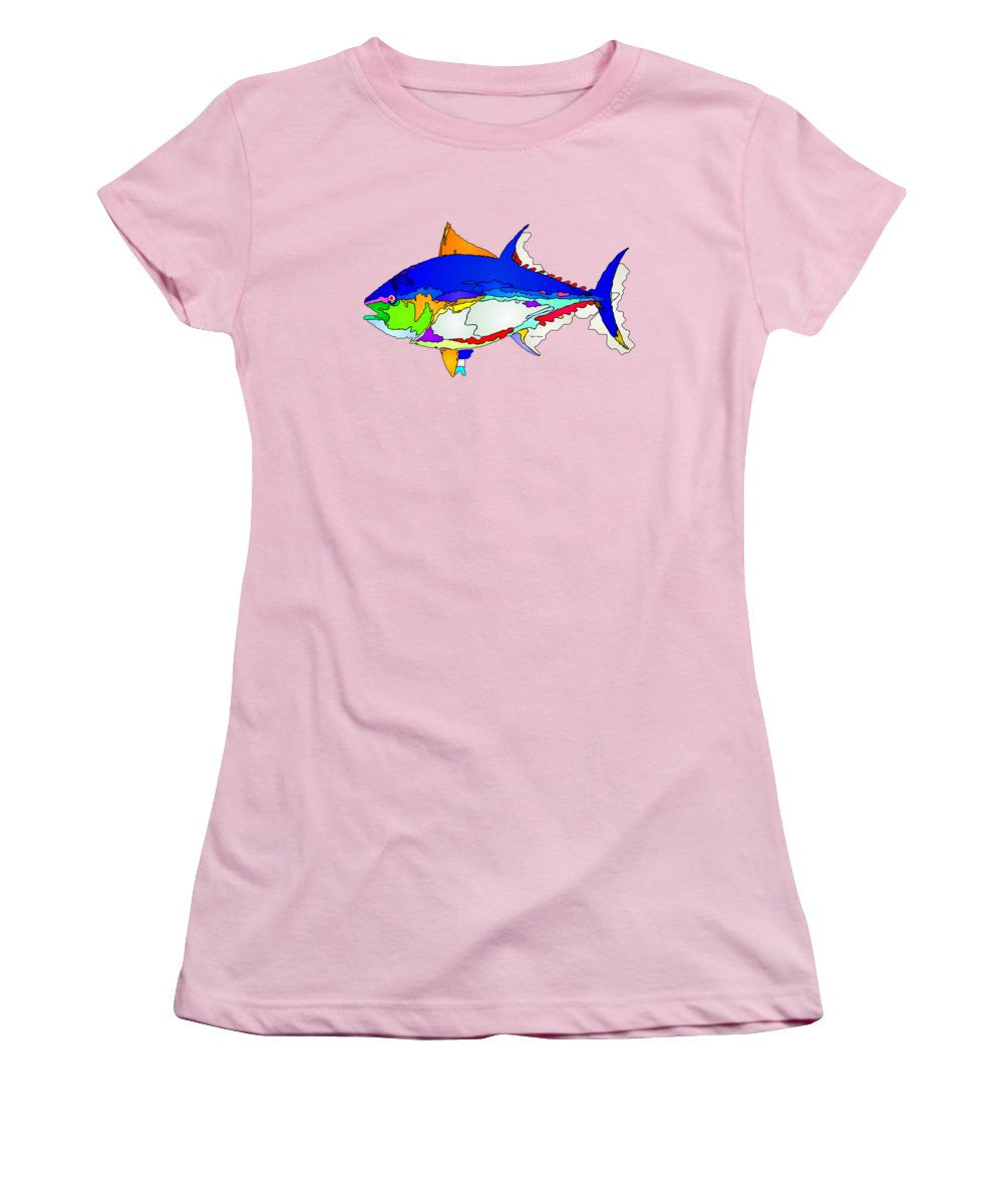 Women's T-Shirt (Junior Cut) - Bluefin Tuna