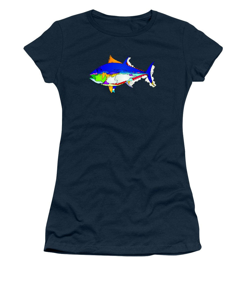 Women's T-Shirt (Junior Cut) - Bluefin Tuna