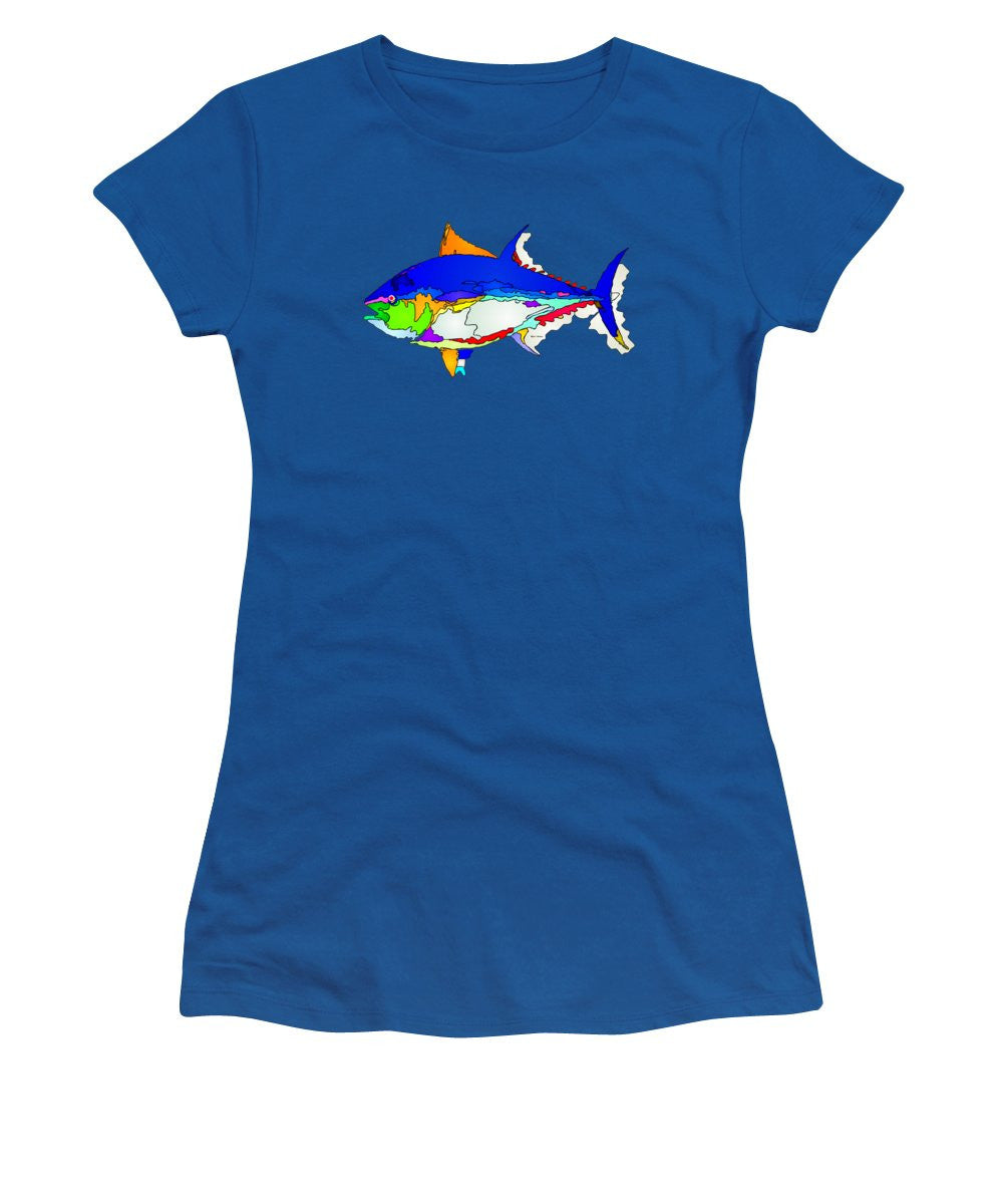 Women's T-Shirt (Junior Cut) - Bluefin Tuna