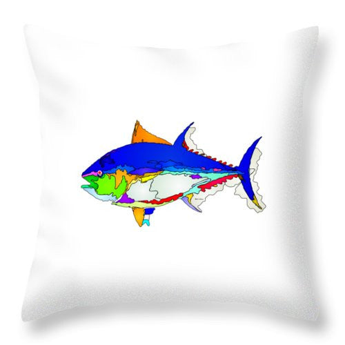Throw Pillow - Bluefin Tuna