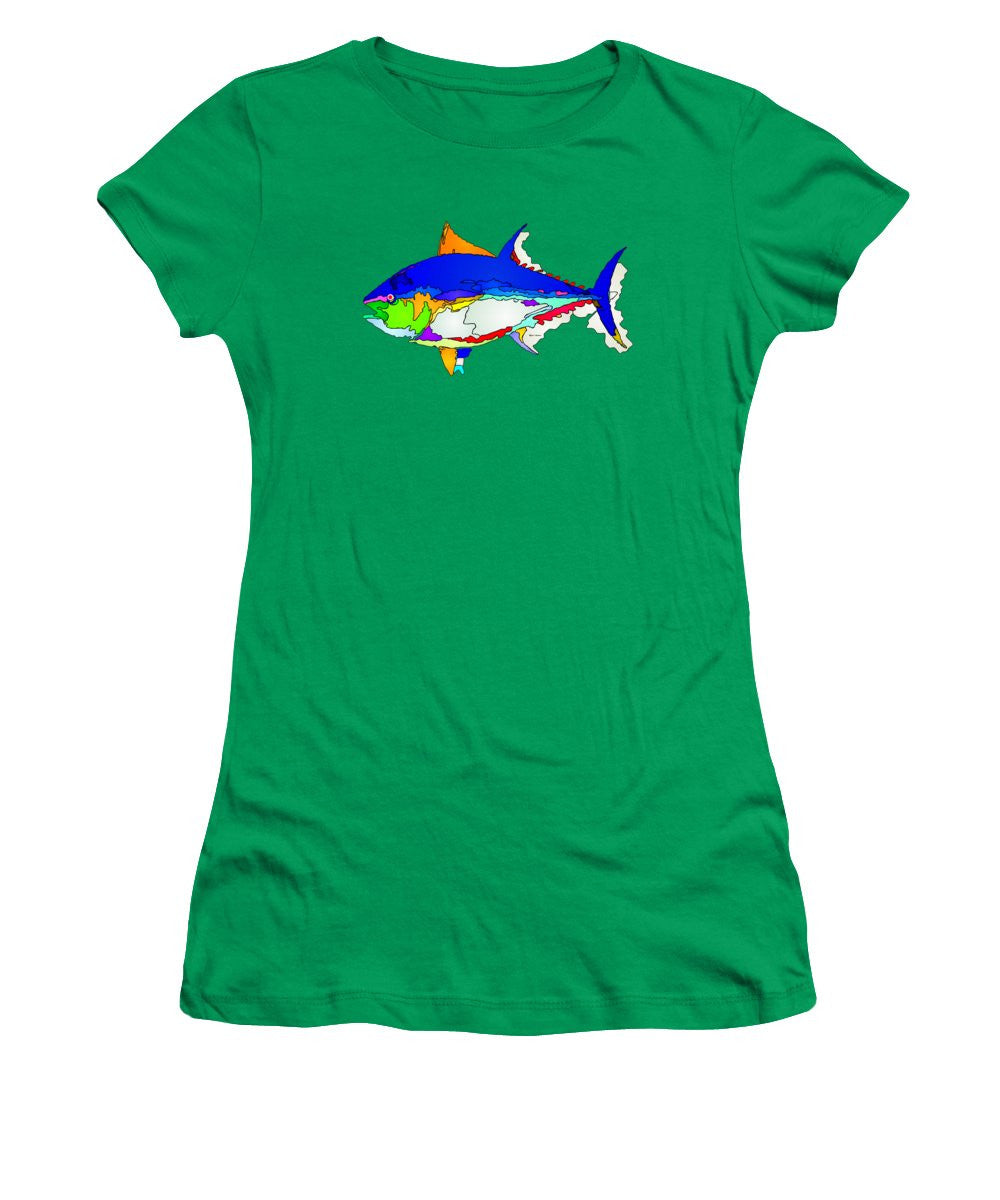 Women's T-Shirt (Junior Cut) - Bluefin Tuna