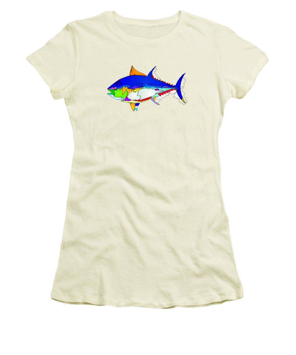 Women's T-Shirt (Junior Cut) - Bluefin Tuna