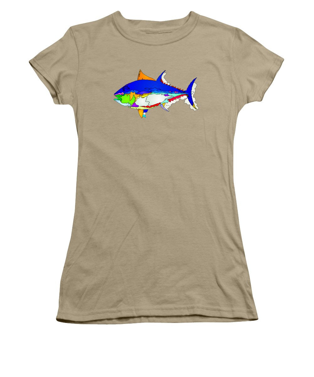 Women's T-Shirt (Junior Cut) - Bluefin Tuna