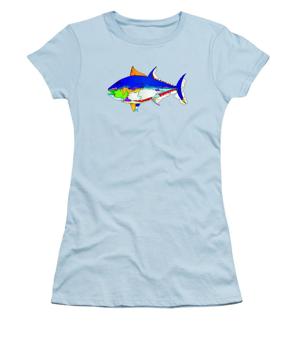 Women's T-Shirt (Junior Cut) - Bluefin Tuna