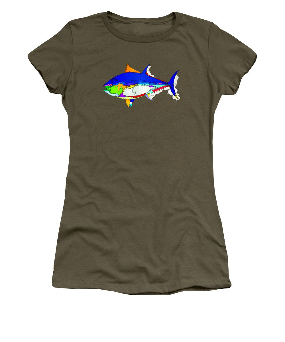 Women's T-Shirt (Junior Cut) - Bluefin Tuna