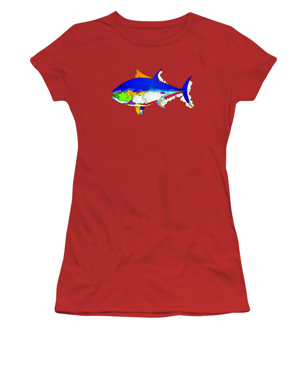 Women's T-Shirt (Junior Cut) - Bluefin Tuna