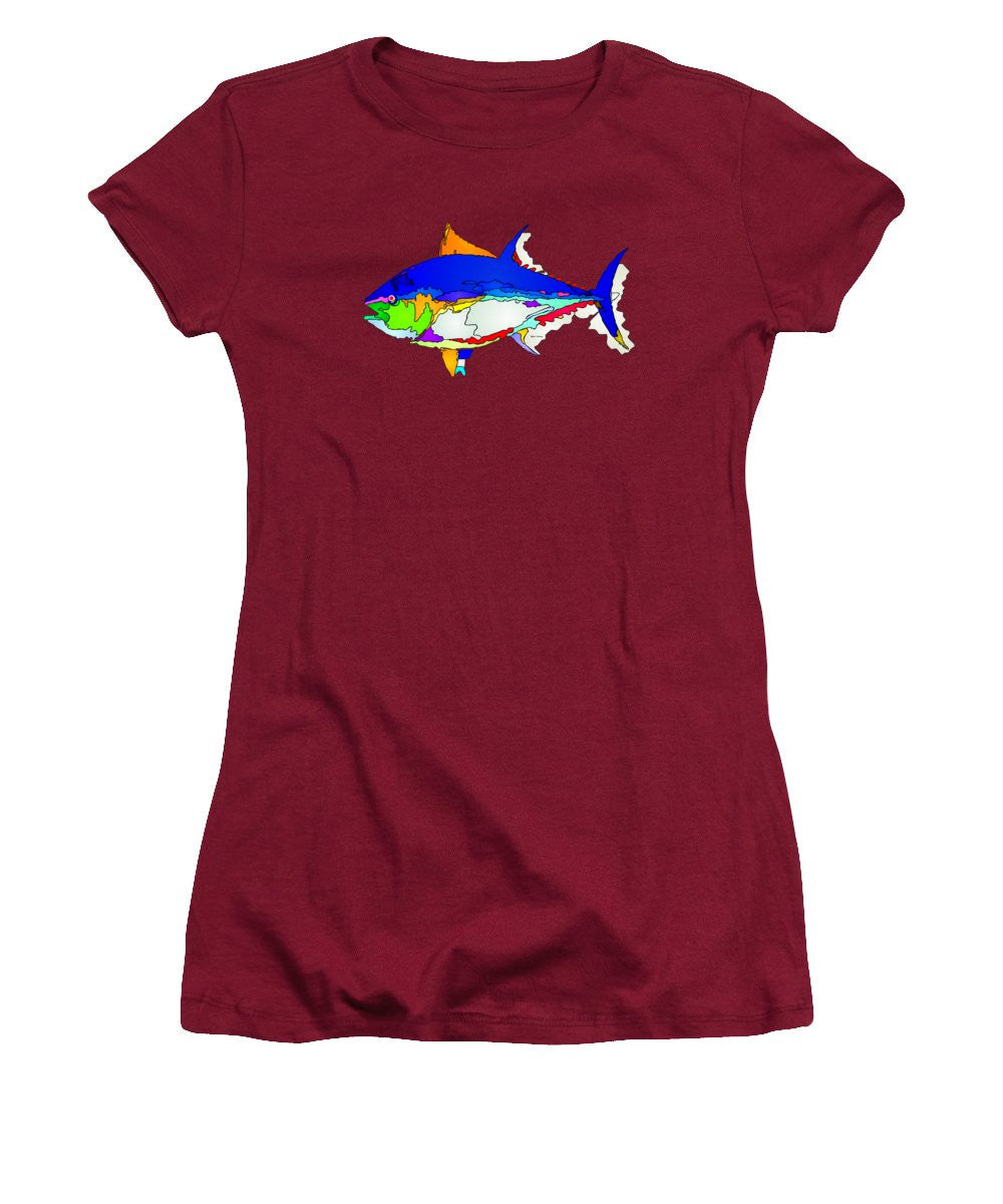 Women's T-Shirt (Junior Cut) - Bluefin Tuna