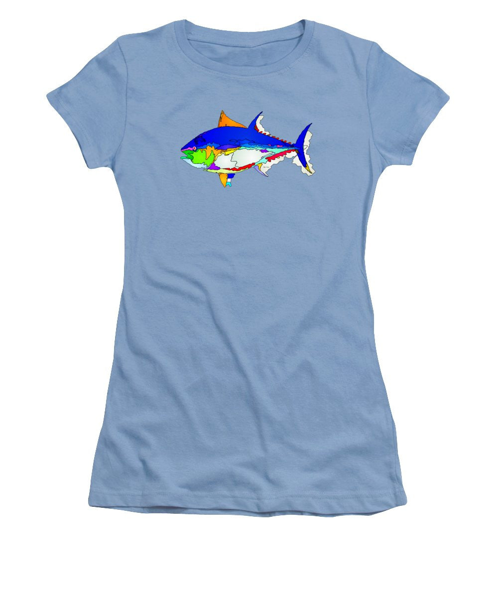 Women's T-Shirt (Junior Cut) - Bluefin Tuna