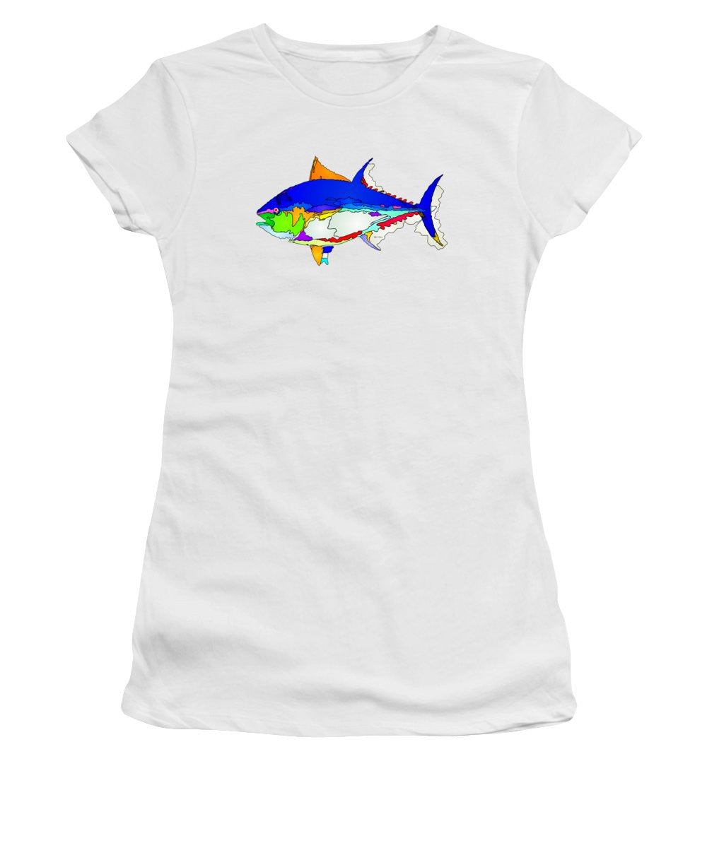 Women's T-Shirt (Junior Cut) - Bluefin Tuna