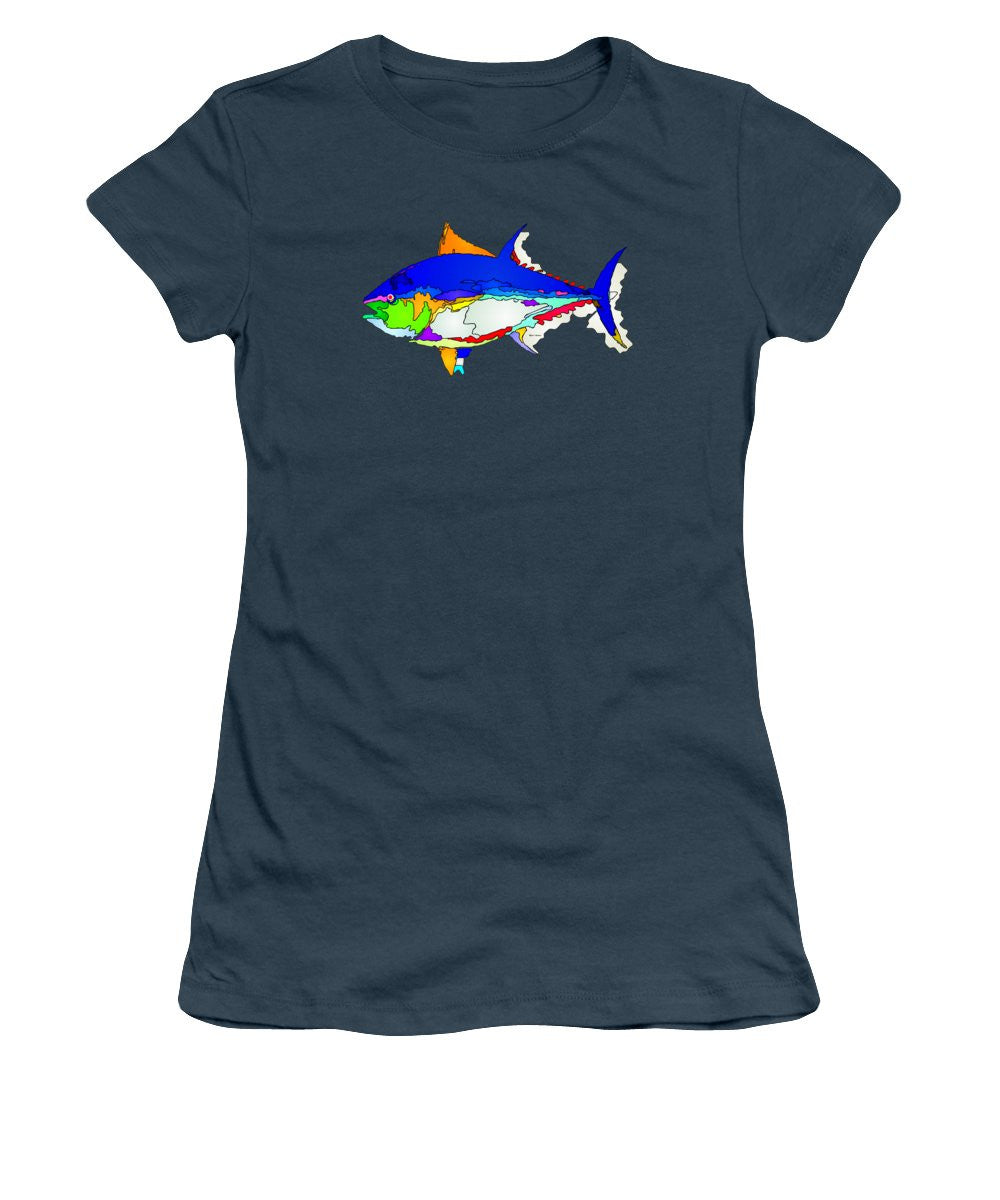 Women's T-Shirt (Junior Cut) - Bluefin Tuna