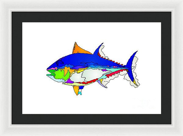 Framed Print - Bluefin Tuna