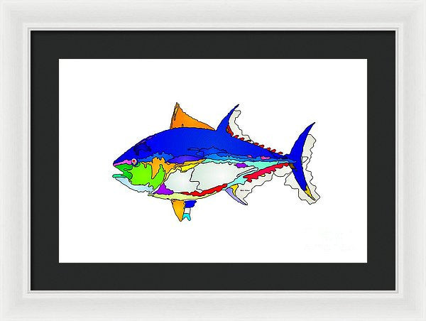 Framed Print - Bluefin Tuna